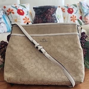 Coach Tan Shoulder/Crossbody Bag